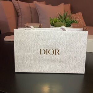 DIOR Shopping Bag 9x 5.5x 3 Inches NEW!